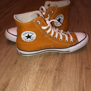 Mustard High Top Converse